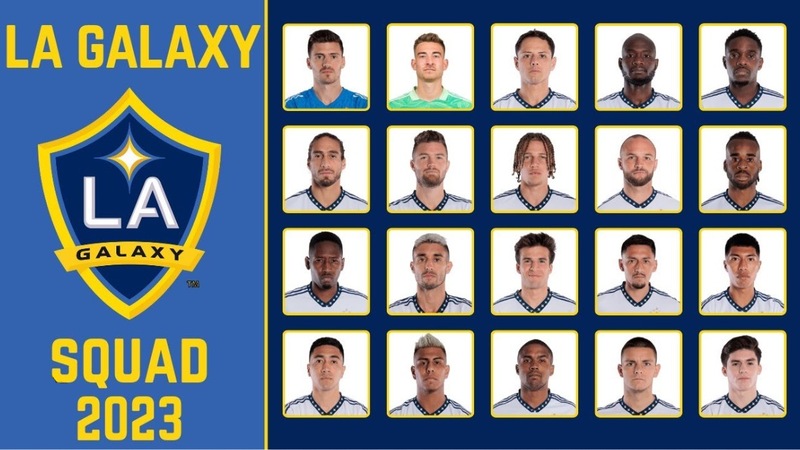 LA Galaxy Squad 2023