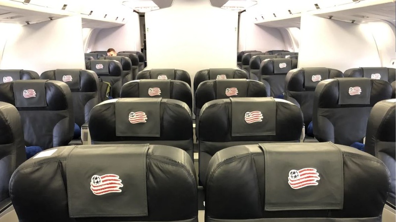 New England Revolution Private Plane