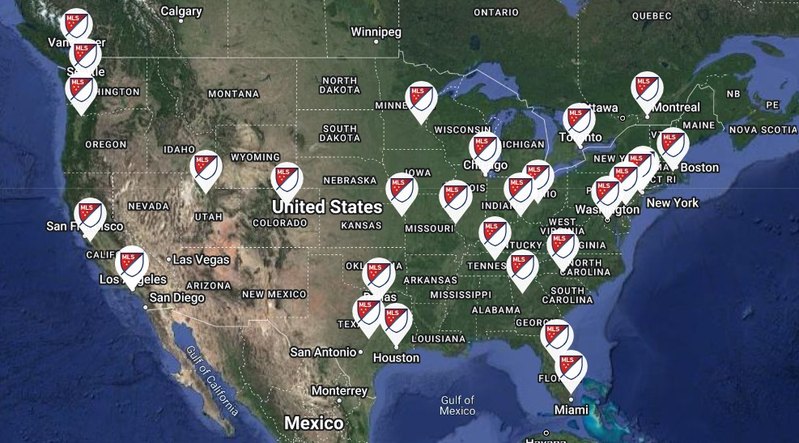 Which States Do Not Have an MLS Team?