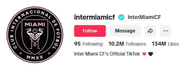 inter miami tiktok