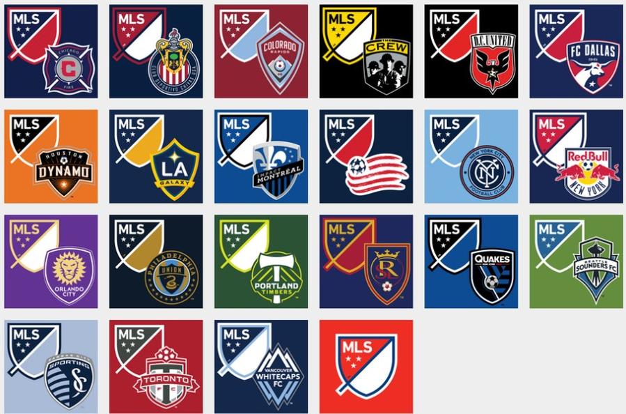 MLS Logo for individual teams